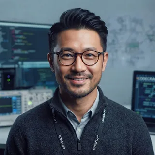 Illustrated portrait of Kenji
