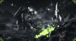 Astronaut miner loop