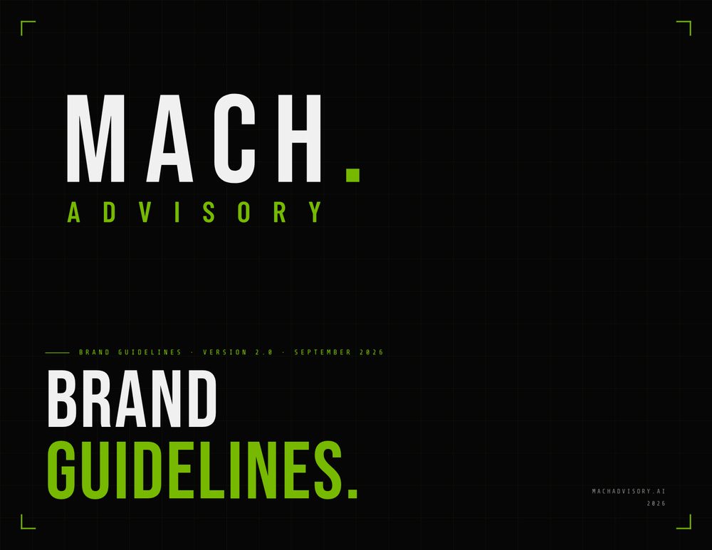 Brand guidelines cover